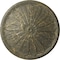 Ekena Millwork Brontes Ceiling Medallion (Fits Canopies up to 3 5/8"), 25 1/2"OD x 5 1/2"P, Witch Hazel Crackle CM25BRWHC - alternate 1